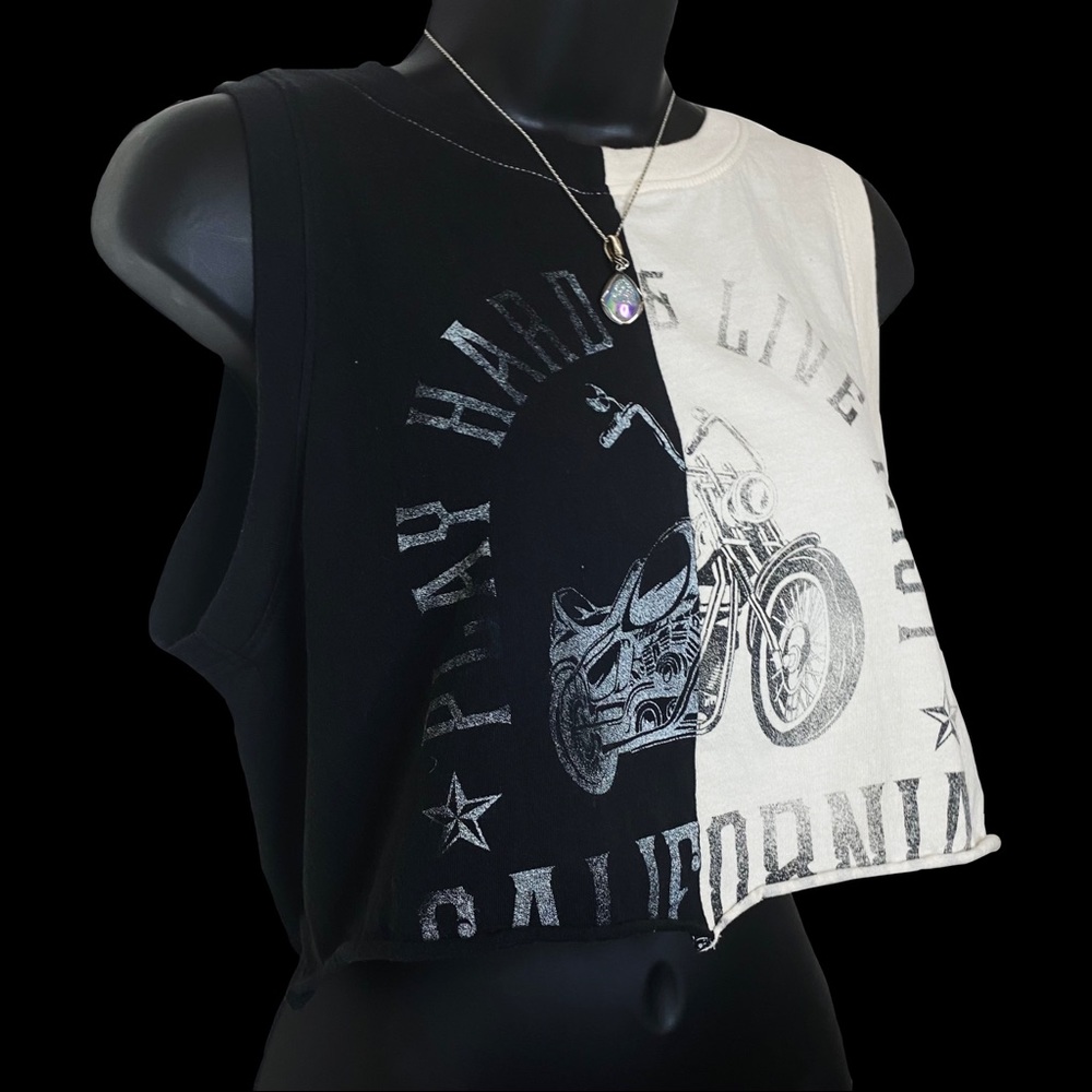 HOLLISTER BIKER TANK TOP